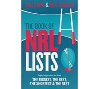 Will Evans Nick Tedeschi The Book of NRL Lists (Tascabile)