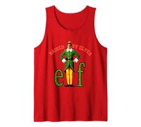 Will Ferrell Buddy Classic, Divertente Logo Originale di Elf Xmas Movie Canotta
