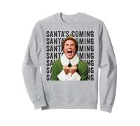 Will Ferrell Buddy Santa Holiday Fun Classic del Film sugli Elfi Felpa