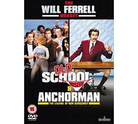 Will Ferrell - Old School / Anchorman The Legend of Ron Burgundy (2 Dvd) [Edizione: Regno Unito] [Edizione: Regno Unito]