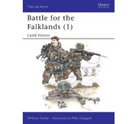 Will Fowler Battle for the Falklands (1) (Tascabile) Men-at-Arms
