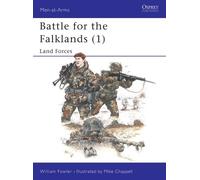 Will Fowler Battle for the Falklands (1) (Tascabile) Men-at-Arms