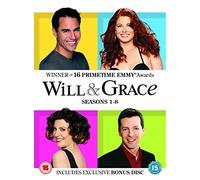 Will & Grace 1-8 Complete (Artwork Refre [Edizione: Regno Unito]
