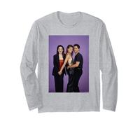 Will & Grace Debra Messing Eric McCormack di Michael Grecco Maglia a Manica