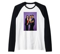 Will & Grace Debra Messing Eric McCormack di Michael Grecco Maglia con Maniche Raglan