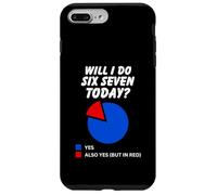 Will I Pie Chart Humor, sei sette 6 7 meme internet Custodia per iPhone 7 Plus/8 Plus