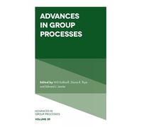 Will Kalkhoff Advances in Group Processes (Copertina rigida)