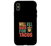 Will Kill Bugs For Tacos Voglie di sterminatore |- Custodia per iPhone X/XS