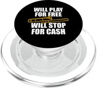 Will play for free trombone trombone trombone PopSockets PopGrip per MagSafe