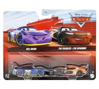 Will Rusch Vinyl Toupee & Tim Treadless Nitroade Mattel Cars confezione da 2 ...