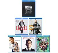 Will Smith 8-Movie Blu-ray Collection: Men in Black / Men in Black 2 / Men in Black 3 / Hitch / I, Robot / Collateral Beauty / Seven Pounds / Suicide Squad (Extended Edition) [Spanish Artwork]