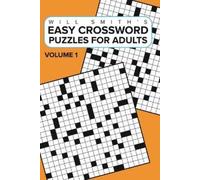 Will Smith Easy Crossword Puzzles For Adults - Volume 1 (Tascabile)