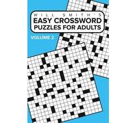 Will Smith Easy Crossword Puzzles For Adults - Volume 2 (Tascabile)