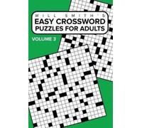 Will Smith Easy Crossword Puzzles For Adults - Volume 3 (Tascabile)