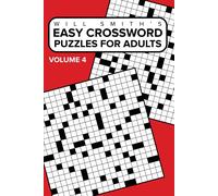 Will Smith Easy Crossword Puzzles For Adults - Volume 4 (Tascabile)