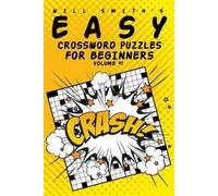 Will Smith Easy Crossword Puzzles For Beginners - Volume 1 (Tascabile)