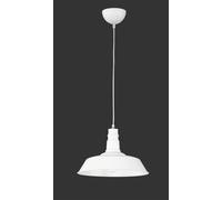 WILL SOSPENSIONE PAGODA METALLO BIANCO D. 36CM 1 LUCE ATTACCO E27