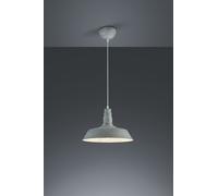 WILL SOSPENSIONE PAGODA METALLO EFFETTO CEMENTO D. 36CM 1 LUCE ATTACCO E27