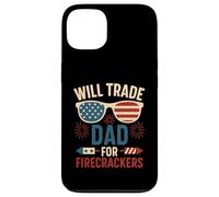 Will Trade Dad For Petardi 4 di luglio fuochi d'artificio per bambini Custodia per iPhone 13
