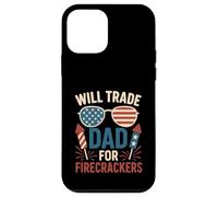 Will Trade Dad For Petardi Ragazzi Ragazza 4 di luglio vestito Custodia per iPhone 12 mini