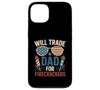 Will Trade Dad For Petardi Ragazzi Ragazza 4 di luglio vestito Custodia per iPhone 13