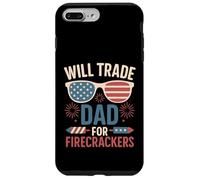 Will Trade Dad For Petardi Ragazzi Ragazza 4 di luglio vestito Custodia per iPhone 7 Plus/8 Plus