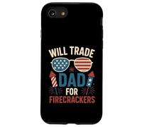 Will Trade Dad For Petardi Ragazzi Ragazza 4 di luglio vestito Custodia per iPhone SE (2020) / 7 / 8