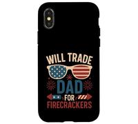 Will Trade Dad For Petardi Ragazzi Ragazza 4 di luglio vestito Custodia per iPhone X/XS