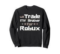 Will Trade My Brother for Robux Funny Gaming Kids Felpa