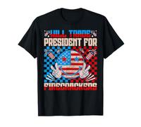 Will Trade President for Firecrackers 4th Of July Party Maglietta
