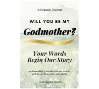 Will You Be My Godmother, Your Words Begin Our Story: A Thoughtful Godmother Proposal Gift from Her Godchild - Ivory Bloom Edition