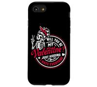 Will You Be My Valentine Sto scherzando Odio tutti Custodia per iPhone SE (2020) / 7/8