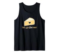 Will You Brie Mine Cheese Lover Antipasto di Prodotti lattiero-caseari Canotta