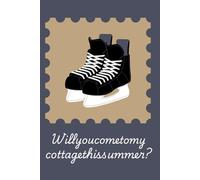 Will You Come to My Cottage This Summer Journal: Heated Rivalry Inspired, enemies to lovers notebook, 100 lined pages