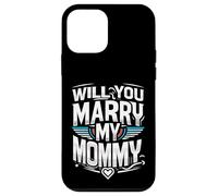 Will You Marry My Mommy Proposta di matrimonio carina |----- Custodia per iPhone 12 mini