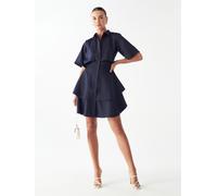 Willa Abito 'Hugh' blu scuro / grigio chiaro Donna - Abbigliamento - Taglie comode - Abiti - Abiti camicia Willa 34