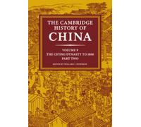 Willard J. Pete The Cambridge History of China: Volume 9, The Ch'ing (Tascabile)