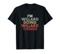 Willard Name Willard Personalized Name First Given Maglietta