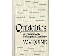 Willard Van Orman Quine Quiddities (Tascabile)