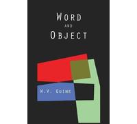 Willard Van Orman Quine Word and Object (Studies in Communication) (Tascabile)