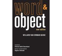 Willard Van Orman Quine Word and Object (Tascabile) MIT Press