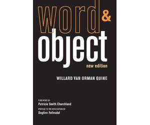 Willard Van Orman Quine Word and Object (Tascabile) MIT Press