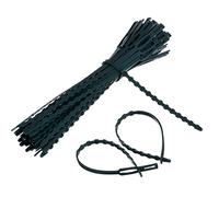 WILLBOND 50 Pezzi Regolabile Fascette Pianta e Supporto, 170 mm x 8 mm Verde Scuro