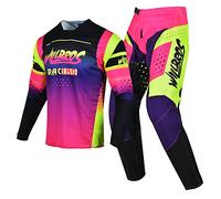 Willbros Completo Maglia e Pantaloni da Motocross Uomo Bicicletta Sporca Set di Ingranaggi MX Donne Fuori Strada Cavalcare Adulta Abbigliamento da Corsa