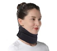 Willcom Collare Cervicale, Supporto per il Collo Allevia il Dolore e la Pressione sulla Colonna Verticale per Dormire e Sedentario, Collare Ortopedico per Uomini Donne (Nero, M)