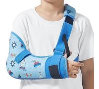 Willcom Tutore Braccio bambini, Imbracatura per Braccio, Reggibraccio Ortopedico, Regolabile Fascia Braccio Rotto Per Polso Rotto, Gomito, Braccio, Spalla Lussata(Braccio Destro, XXS)