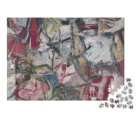 Willem De Kooning Jigsaw Puzzle opere d'arte famose nel mondo,1000 Pcs Rompicapo museo Classici, Puzzles arte, Puzzle Per Gioco Familiare, Regalo Per Amore E Amico, Festa Gioco