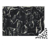 Willem De Kooning Puzzle Di Legno 1000 Pezzi, Puzzles museo Per Adulti-Relax, Rompicapo Giochi-Classico, Impegnativo Puzzles arte Per Giovani Regali