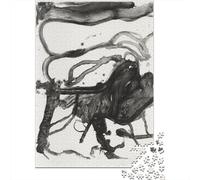 Willem De Kooning Rompicapo Adulti, 1000 Pcs Puzzle dipinto Classici, Puzzles museo Giochi Rilassamento E Intelligence, Puzzle Impegnativi, Regalo Per Amore E Amico
