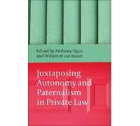 Willem H van Boo Juxtaposing Autonomy and Paternalism in Private La (Tascabile)